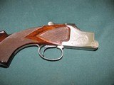 7201 Winchester 101 Pigeon 28 gauge 28 inch barrels, skeet/skeet, hard to get, as new in box, 99%, EARYL DARK WALNUT ONE WITH DIAMOND TOOL ENGRAVED RE - 6 of 15