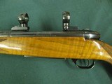 7204 Weatherby Mark V 240 Magnum 24 inch barrel, rings and bases, Rosewood forend tip, rosewood/insert pistol grip cap, Weatherby pad, early good one - 3 of 12