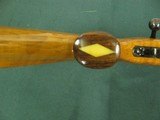 7204 Weatherby Mark V 240 Magnum 24 inch barrel, rings and bases, Rosewood forend tip, rosewood/insert pistol grip cap, Weatherby pad, early good one - 7 of 12