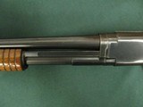 7215 Winchester model 12 20 gauge 28 inch barrel mod choke,plain barrel, White line pad 12.5 lop, 98-99% condition, bore brite shiny, opens closes pos - 4 of 14