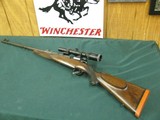 7239 Blazer R 8 300 win mag 26 inch barrel, detachable trigger/magazine, tiger stripped walnut, black forend tip grade 7 wood98-99% excellent conditio - 1 of 16