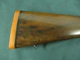 7245 Holland and Holland Classic 375 Mag 24 inch barrel, mfg 1952-62,98%, 2 leaf mid site, hooded front.all original, H&H LEATHER case ,clean rod, sil - 15 of 20