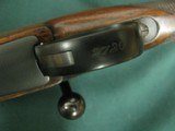 7245 Holland and Holland Classic 375 Mag 24 inch barrel, mfg 1952-62,98%, 2 leaf mid site, hooded front.all original, H&H LEATHER case ,clean rod, sil - 11 of 20