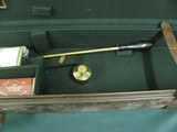 7245 Holland and Holland Classic 375 Mag 24 inch barrel, mfg 1952-62,98%, 2 leaf mid site, hooded front.all original, H&H LEATHER case ,clean rod, sil - 3 of 20
