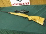 7258 Winslow COMMANDER MODEL ON BUSHMASTER STOCK Custom rifle mfg in Florida Circa 1975, Belgium Mauser 98 action, only approx 500 mfg,30-06, 26 inch - 1 of 14