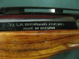 7261 Browning Medalist 22 long rifle
6.75 inch barrel. weight adapter and 3 weights, 2 blade folding screw driver, Pamplet,CASED. never fired, NEW IN - 9 of 10