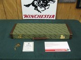 7271 Winchester 23 Classic 410 gauge 26 barrels mod/full, AAA++FANCY WALNLUT. NOT A MARK ON IT. AS NEW IN NEW CASE,PAPERS, vent rib, single select tri - 1 of 17
