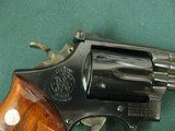 7278 Smith Wesson 19-3 357 mag, 6 inch barrel, rear adjustable site, 99% condition. medallian walnut grips, not a mark on them, miniscule ring mark. d - 7 of 12