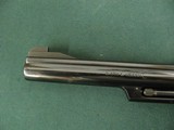 7278 Smith Wesson 19-3 357 mag, 6 inch barrel, rear adjustable site, 99% condition. medallian walnut grips, not a mark on them, miniscule ring mark. d - 5 of 12