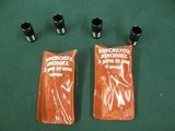 7295 Winchester 101
12 gauge extended screw in chokes, ic, mod, 2 full, & 2 Winchester pouches, NEW OLD STOCK, FREE SHIPPING - 2 of 3