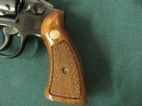 7299 Smith Wesson 18-3 22 long rifle4 inch barrel ,medallion walnut grips, adjustable rear site, not a mark on it. correct box and tools, great coll - 4 of 10