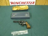7299 Smith Wesson 18-3 22 long rifle4 inch barrel ,medallion walnut grips, adjustable rear site, not a mark on it. correct box and tools, great coll - 1 of 10