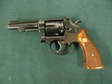 7299 Smith Wesson 18-3 22 long rifle4 inch barrel ,medallion walnut grips, adjustable rear site, not a mark on it. correct box and tools, great coll - 3 of 10
