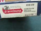 7304 Winchester 23 Pigeon XTR 20 gauge 26 inch barrel ic/mod, 97%, Winchester correct box serialized to gun, papers, vent rib, 2 3/4& 3inch chambers, - 2 of 14