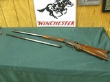 7308 Uberti 1885 Hi Wall with Post Oak barrel in 12 twist in 38-50(Remington-Hepburn) & extra octagon barrel in 38-55,Vermeer globe aperture a - 2 of 15
