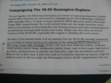7308 Uberti 1885 Hi Wall with Post Oak barrel in 12 twist in 38-50(Remington-Hepburn) & extra octagon barrel in 38-55,Vermeer globe aperture a - 15 of 15