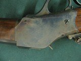 7308 C Sharps 40-65 Win 1885 30 inch Octagon barrel,99% condition, Winchester style windage adjustable front site, Vernier rear ladder site, adjustabl - 8 of 14