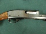 7311 Remington 870 Wingmaster 20 gauge 26 inch barrel skeet, Remington pad, all original, 99%, vent rib, s/n has a real "X" as its last numb - 8 of 11