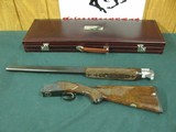 7320 Winchester 101 25th SILVER ANNAVERSARY EDITION ONLY 101 MFG THIS IS #40. full leather burgundy case,silver snaps, AAA++Fancy HIGHL FIGURED WALNUT - 3 of 18