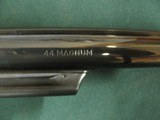 7327 Smith Wesson 29-2 44 Magnum 8 3/8 barrel red ramp front site, case colored hammer(serrated) and trigger (grooved) adjustable rear - 13 of 15