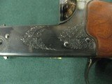 7333 Winchester 23 Classic 28 gauge 26 inch barrels ic/mod,BABY FRAME vent rib ejectors, gold triger, Tiger Striped Walnut AAA, 2 white beads, Correct - 6 of 15