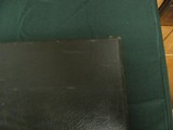 7334 Winchester 101 Black Case with WINCHESTER IN GOLD, will take 27 1/2 inch barrels, NOS, with Italian mailing cardboard box,never a gun in it. negl - 4 of 7