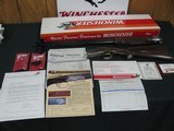 7365 Winchester 101 National Wild turkey Foundation 12ga 27bls 6choks m im 2f 2xfwrench 2pouches,AAA++FANCY HIGHLY FIGURED WALNUT.#27 of 300--RARE--10 - 1 of 12
