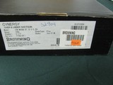 7367 Browning Cynergy 12 gauge 28 inch barrels 5 invector plus chokes ic m 2 im f wrench,correct Browning box,Mossy GB Camo, AS NEW IN Box,bores brite - 2 of 15