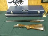 7377 Beretta 471 Silver Hawk 20 gauge 28 inch barrels, 5 chokes cly ic m im f wrench box, case,papers.AS NEW IN CASE, old english pad lop 14 1/4 satin - 4 of 13