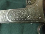 7377 Beretta 471 Silver Hawk 20 gauge 28 inch barrels, 5 chokes cly ic m im f wrench box, case,papers.AS NEW IN CASE, old english pad lop 14 1/4 satin - 7 of 13