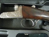7376 Beretta 471 Silver Hawk 20 gauge 28 inch barrels, 5 chokes cly ic m im f wrench box, case,papers.AS NEW IN CASE, old english pad lop 14 1/4 satin - 5 of 15