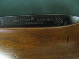 7353 Ruger 10/22 22 long rifle, early good one, all original, 97%, rotary mag, butt plate broken mid sitge, 10 inch barrel - 5 of 11
