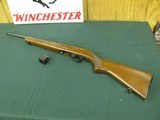 7353 Ruger 10/22 22 long rifle, early good one, all original, 97%, rotary mag, butt plate broken mid sitge, 10 inch barrel - 1 of 11