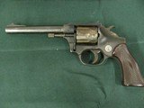 7345 High StandardR101 22 cal revolver, 9 shot, with holster, works fine, oil on cyclinder not rust. - 2 of 12