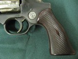 7345 High StandardR101 22 cal revolver, 9 shot, with holster, works fine, oil on cyclinder not rust. - 3 of 12