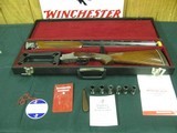 7381 Winchester 101 XTR Lightweight 20 gauge 27 inch barrels 2 3/4&3 inch chambers, pistol grip, vent rib Quail/pheasant engraved coin silver receiver - 2 of 14