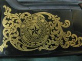 7385 Winchester 101 TEXAS SESQUICENTENNIAL 20 gauge 27 inch barrels, ic/mod, lustrous blue, gold map and state seal, vent rib single trigger,ejectors, - 7 of 12