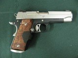 7390 Sig SauerC 3 45 acp, 4.2 inch barrel,Crimsom trace lazer, nite sites, 2 mages Rose wood grips, AS NEW IN CASE. shot less than a box, gun rug, c - 3 of 11