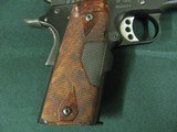 7391 Kimber Pro Carry II 45 ACP Crimson Trace Lazer,nite sites, checkered Rosewood grips, cased, papers, holster, 98%,extended grip safety, aluminum t - 3 of 11
