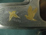 7394 Caesar Guerini Tempio S E 28 gauge 28 inch barrels, 5 cks sk ic im mod f,wrench corrct case, 14 3/4 lop 2 gold pheasants 2 gold quailll, checkerd - 6 of 17
