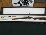 7405 Browning T bolt 22 long rifle 24 inch barre, mfg in BELGIUM ,ORIGINAL BOX, mag and bolt still in box. BUT the finish on the stock is crazed. othe - 2 of 12