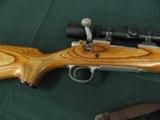 7411 Remington 700 260 REM 22 inch STAINLESS STEEL TAPERED BARREL,ebony tip, Decelerator pad, tuned trigger by Hill Country Rifles Texas, Leupold 3 x - 7 of 10