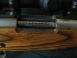 7411 Remington 700 260 REM 22 inch STAINLESS STEEL TAPERED BARREL,ebony tip, Decelerator pad, tuned trigger by Hill Country Rifles Texas, Leupold 3 x - 9 of 10