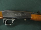 7437 Browning semi auto 22 long rifle,mfg Belgium, adjustable rear site,excellent condition. steel butt s/n 69T2078X - 9 of 11