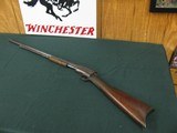 7435 Winchester model 90 22 short(rare) octagon barrel, bore is good, steel butt plate, s/n 251431 notch mid site. - 1 of 12