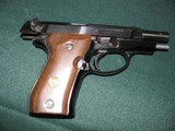 7438 Browning BDA 380 4 inch barrel 98 shells, 99% condition. fixed sites, 2 mags, medallion wood grips. just like new. - 5 of 12