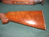 7449 Winchester 101 Pigeon XTR 12 gauge 27 barrels, skeet/skeet, AAA+++FANCY HIGHLY FIGURED WALNUT, hang tag all papers, coin silver rose and scroll, - 2 of 12