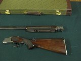 7450 Winchester 101 Pigeon Grade 410 gauge 28 inch barrels,skeet, early one with diamond tipped engraved rose/scoll coin silver receiver&DARK FANCY WA - 4 of 14