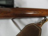 7432 Winchester 43 218 B 24 inch barrel hooded front site, steel butt plate, - 8 of 11