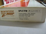 7462 Winchester 101 Pigeon Lightweight 12 gauge 27 inch barrels 2 3/4, 6 winchokes sk ic mod im f xf,wrench, 2 choke pouches, Winchester box is serial - 3 of 15